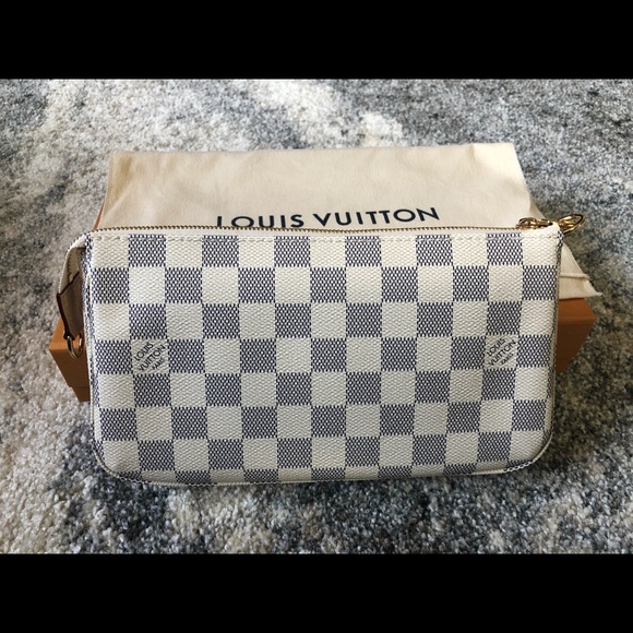 Louis Vuitton Handbags - Louis. Vuitton Pochette Accessoires Damier Azur